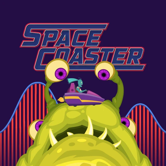 Space coaster game